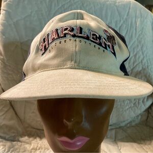 Vintage 90s Harlem Globetrotters Exhibition Cap with Patches Basketball